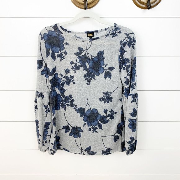 Lee Tops - Lee Long Sleeve Floral Sweater Top